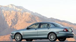 Jaguar X-type - lewy bok
