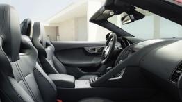 Jaguar F-Type - widok ogólny wnętrza z przodu