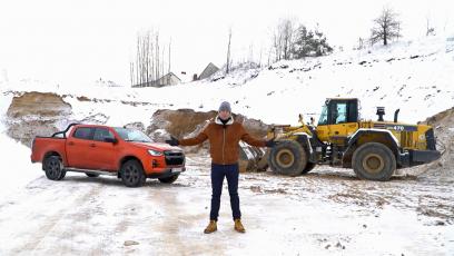 Isuzu D-max - miał być piknikowy klimat,  ale to nie ja