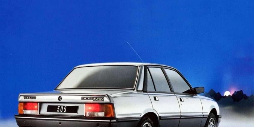 505 - ostatnie RWD Peugeota