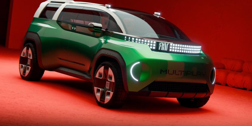 Fiat Multiplay zmienia się w pick-upa. Ma 4,45 m i nawiązuje do Multipli