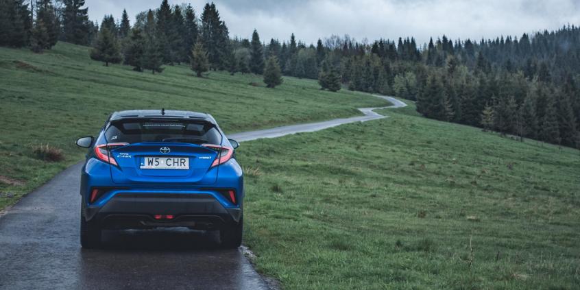 Toyota C-HR - jazda w terenie