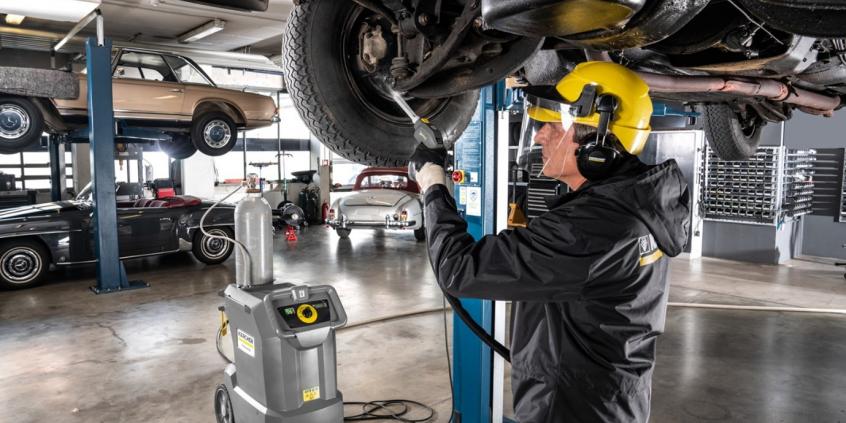 Profesjonalne czyszczenie suchym lodem - poznaj rozwiązania Karcher