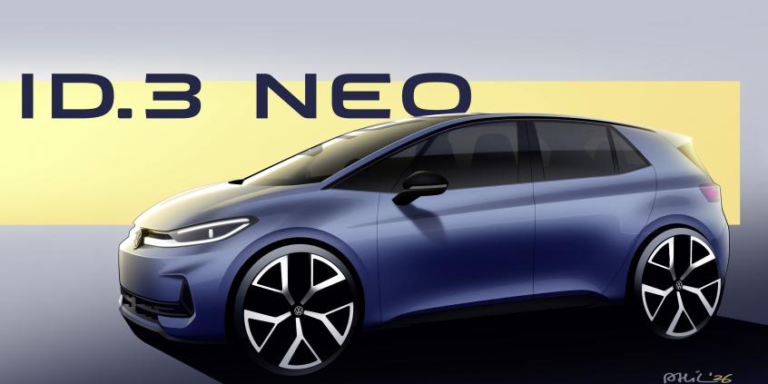 Volkswagen ID.3 zmienia się w ID.3 Neo. Fizyczne przyciski to dopiero początek
