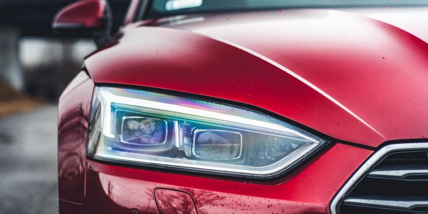 Audi A5 Sportback 2.0 TDI 190 KM - ostrożne zmiany