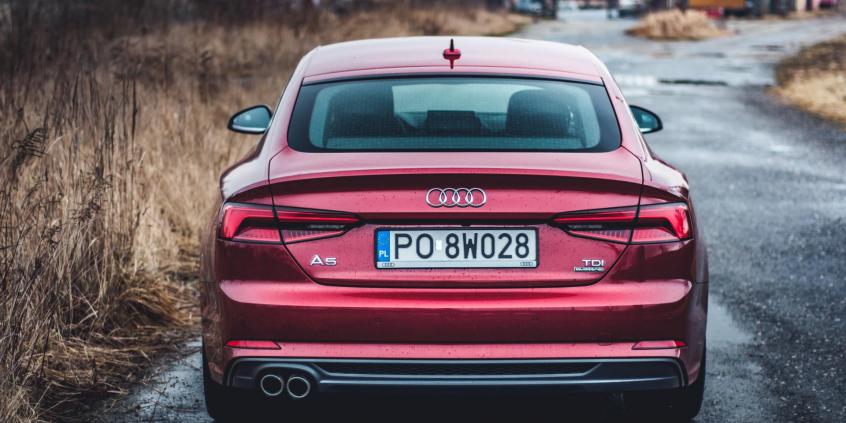 Audi A5 Sportback 2.0 TDI 190 KM - ostrożne zmiany