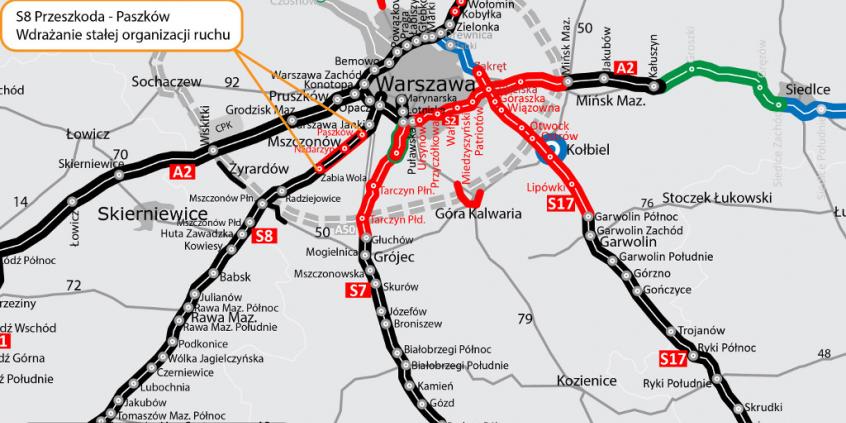 Cała ósemka na południe od Warszawy jest już trasą ekspresową S8