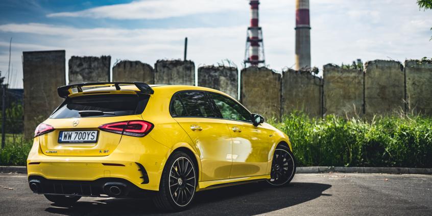 Mercedes-AMG A35. Pasażerowie tego nienawidzą