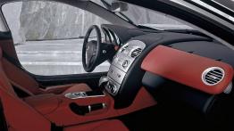 Mercedes SLR McLaren - widok ogólny wnętrza z przodu