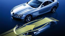 Mercedes SLR McLaren - widok z góry
