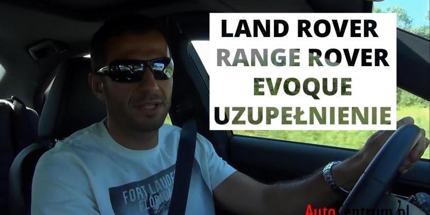 Land Rover Range Rover Evoque - uzupełnienie