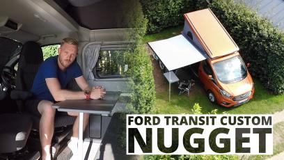 Ford Transit Custom Nugget - lepiej spać czy jechać?
