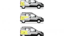 Peugeot Bipper Tepee - schemat konstrukcyjny auta
