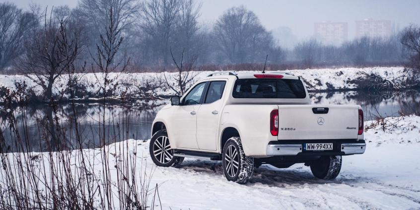 Mercedes X250d – wyprzedza konkurencję