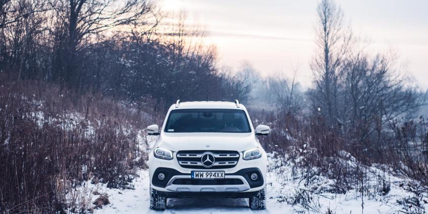 Mercedes X250d – wyprzedza konkurencję