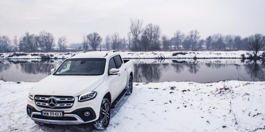 Mercedes X250d – wyprzedza konkurencję