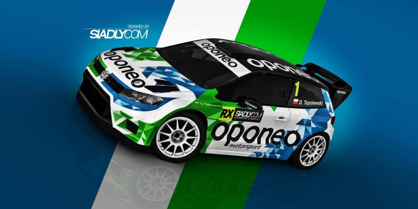 Samochodem z mistrzostw Świata w OPONEO Rallycross, czyli nowe wyzwanie Topolewskiego