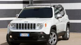 Jeep Renegade Limited (2015) - wersja europejska - widok z przodu
