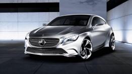 Mercedes klasa A Concept - przód - reflektory włączone