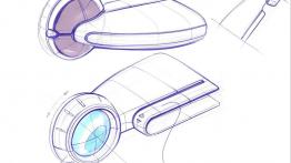 Skoda Roomster - szkice - schematy - inne ujęcie