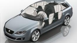 Seat Exeo 2012 SportTourer - schemat konstrukcyjny auta