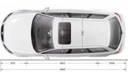 Seat Exeo 2012 SportTourer - szkic auta - wymiary