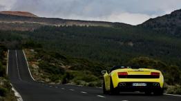Lamborghini Gallardo LP560-4 Spyder - widok z tyłu