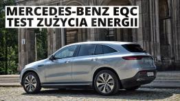 Mercedes-Benz EQC 400e 408 KM - pomiar zużycia energii