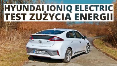 Hyundai IONIQ Electric 120 KM (AT) - pomiar zużycia energii