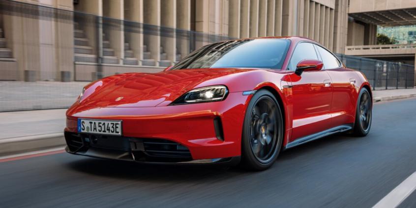 Porsche zmienia Taycana. Pojawią się „biegi”, nowy przycisk i większa bateria