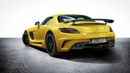 Mercedes SLS AMG Black Series - tył - reflektory wyłączone