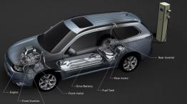 Mitsubishi Outlander III PHEV - schemat konstrukcyjny auta