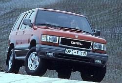 Opel Monterey I - Dane techniczne