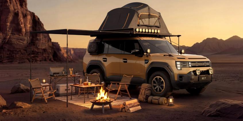 Chiński SUV wygląda jak Land Rover Defender. Ma hybrydę plug-in i 188 km na prądzie