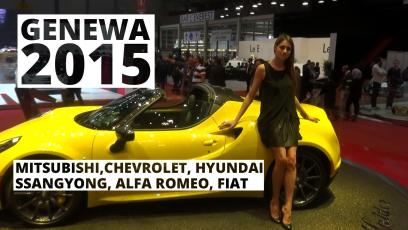 Genewa 2015 - Mitsubishi, Chevrolet, Hyundai, SsangYong, Alfa Romeo, Fiat 