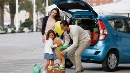 Suzuki Splash Facelifting - tył - bagażnik otwarty