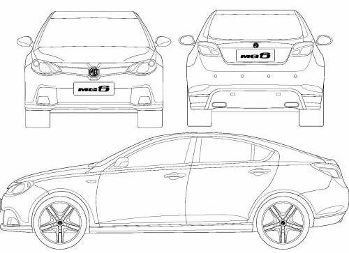 Szkic techniczny MG 6