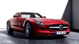 Mercedes SLS AMG - widok z przodu