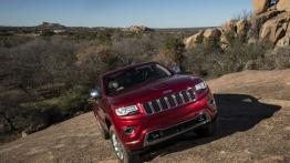 Jeep Grand Cherokee IV Facelifting - widok z przodu