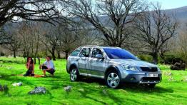 Skoda Octavia II Scout Facelifting - prawy bok