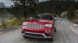 Jeep Grand Cherokee IV Facelifting - widok z przodu