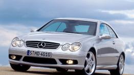 Mercedes CLK 55 AMG - widok z przodu