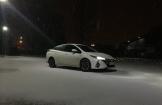 #Toyota #Prius #phv #plugin #hybrid #winter #snow #zima #śnieg