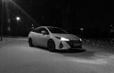 #Toyota #Prius #phv #plugin #hybrid #winter #snow #zima #śnieg