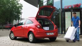 Opel Corsa D Van Facelifting - tył - bagażnik otwarty