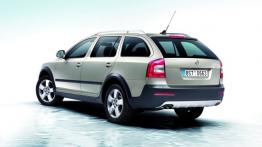 Skoda Octavia II Scout Facelifting - lewy bok