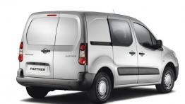 Peugeot Partner II Furgon Facelifting - widok z tyłu