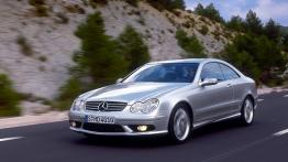 Mercedes CLK 55 AMG - widok z przodu