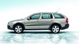 Skoda Octavia II Scout Facelifting - lewy bok