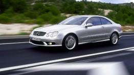 Mercedes CLK 55 AMG - widok z przodu